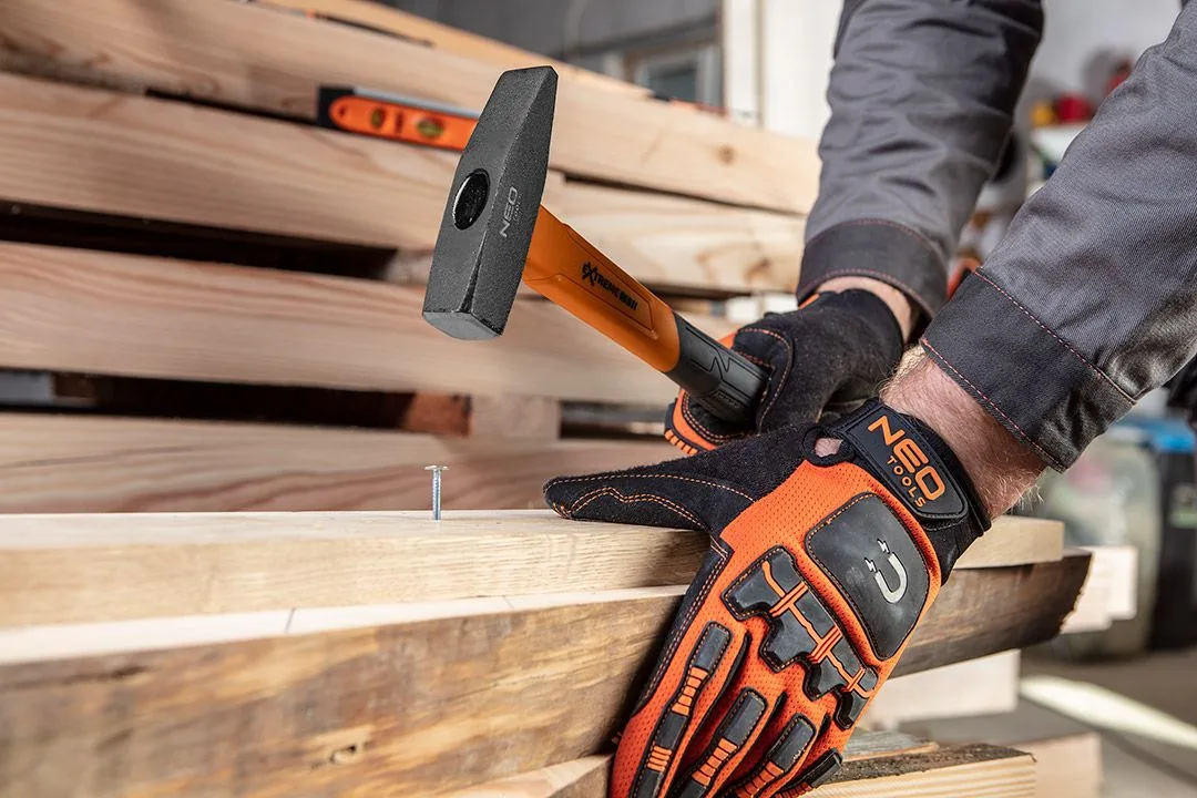 Молоток слюсарний Neo Tools 500г скловолокно для монтажних робіт молоток для будівництва
