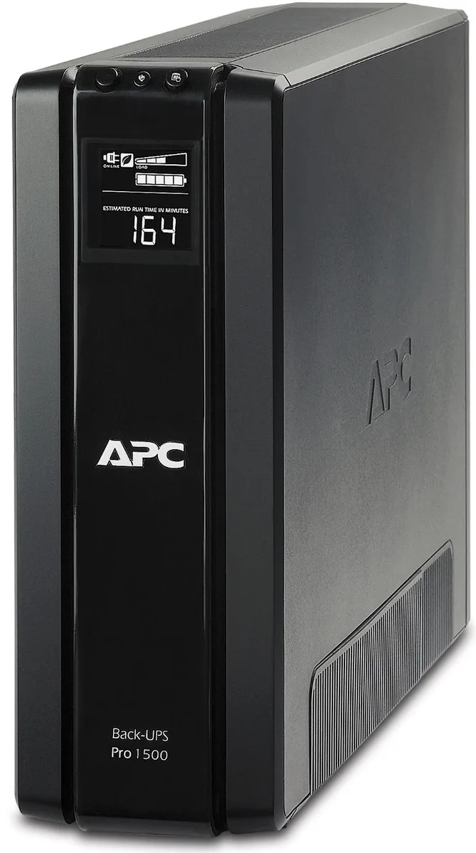 Джерело безперебійного живлення APC Back-UPS Pro 1500VA/865W, LCD, USB, 3+3 Schuko