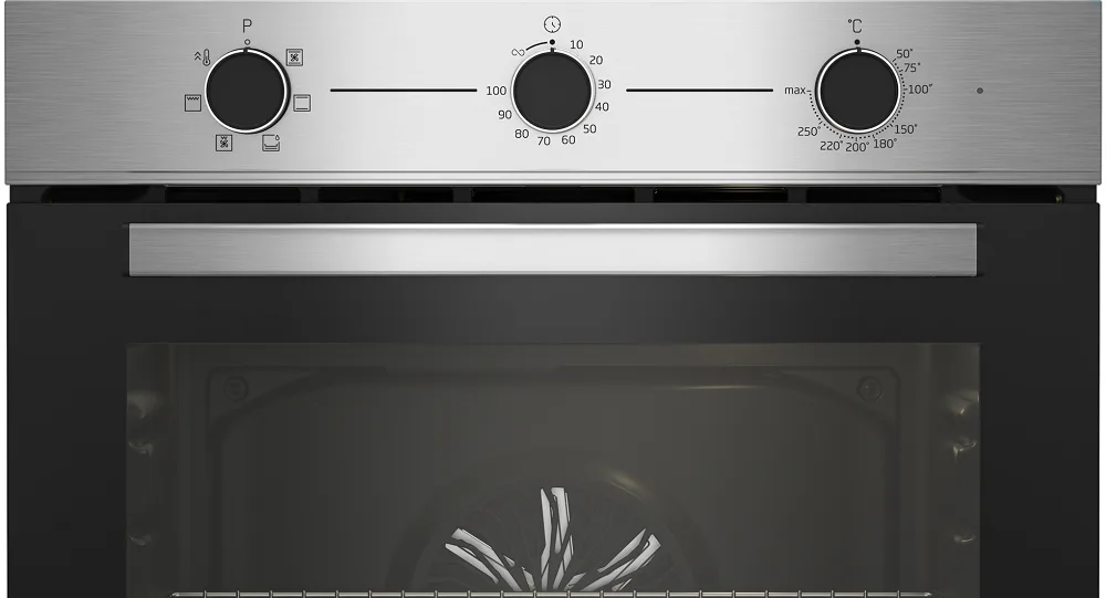 Електрична духова шафа Beko Нержавіюча сталь 59,4х59,5х56,7 см 66 л