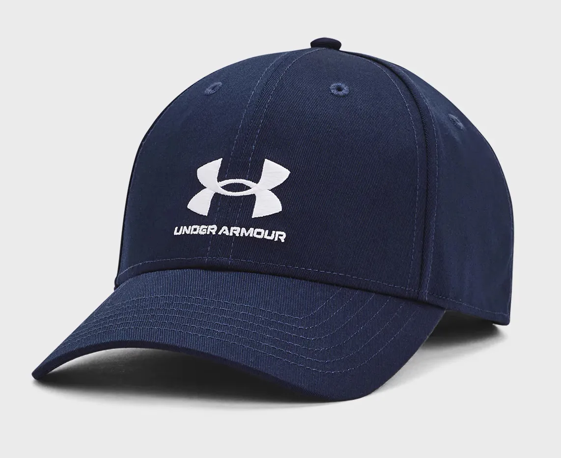 Кепка Under Armour 65% полиэстер 35% хлопок OSFM синий мужской