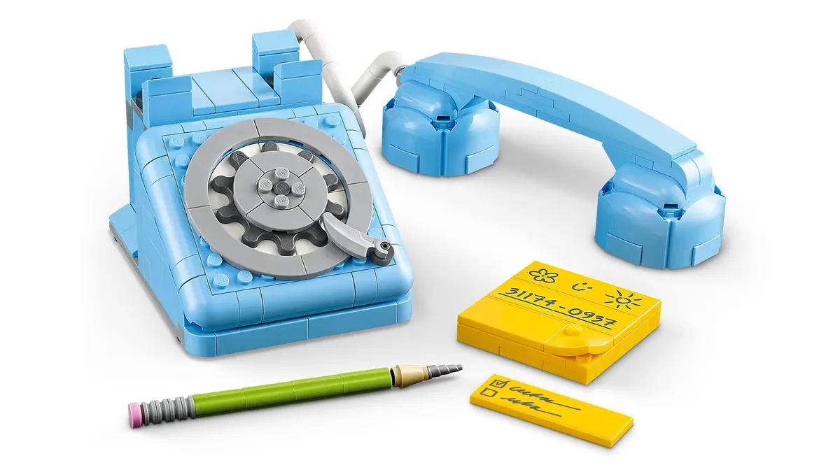 Конструктор LEGO Creator Ретро телефон