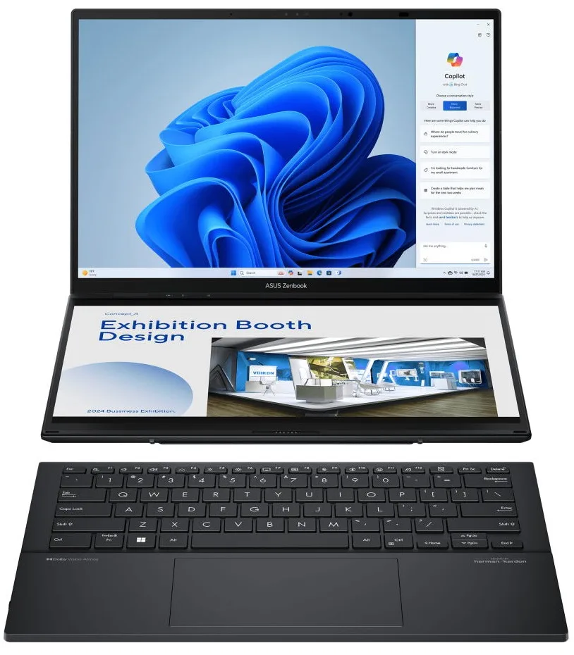 Ноутбук ASUS Zenbook OLED 14" FHD Touch Intel Ultra 9 32GB 1TB Сірий