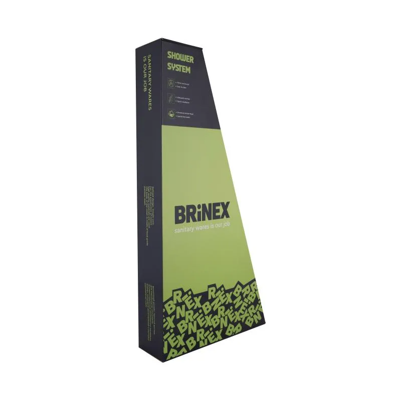 Душова система Brinex Pure 1030 нержавіюча сталь 750-1040 мм нікель