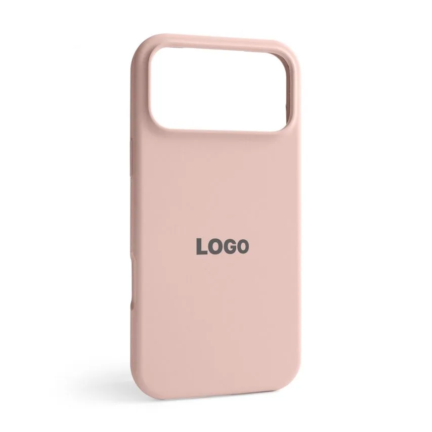 Чохол Silicone Case для Apple iPhone 17 Pro Max силіконовий рожевий