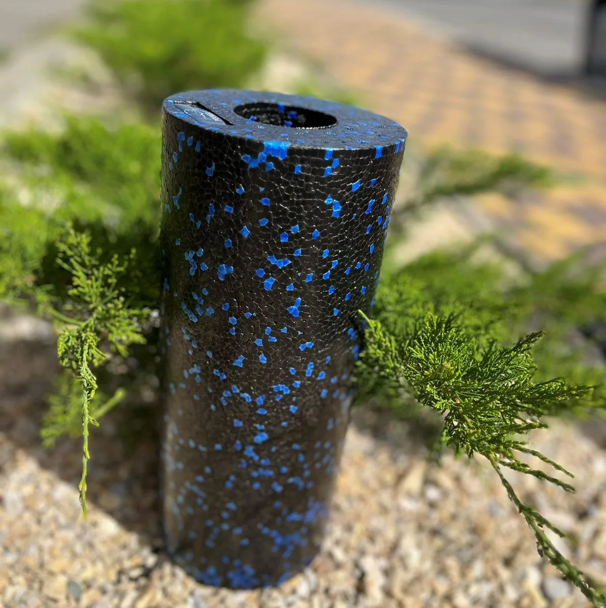 Масажний ролик Active Point EPP 33 см Синій