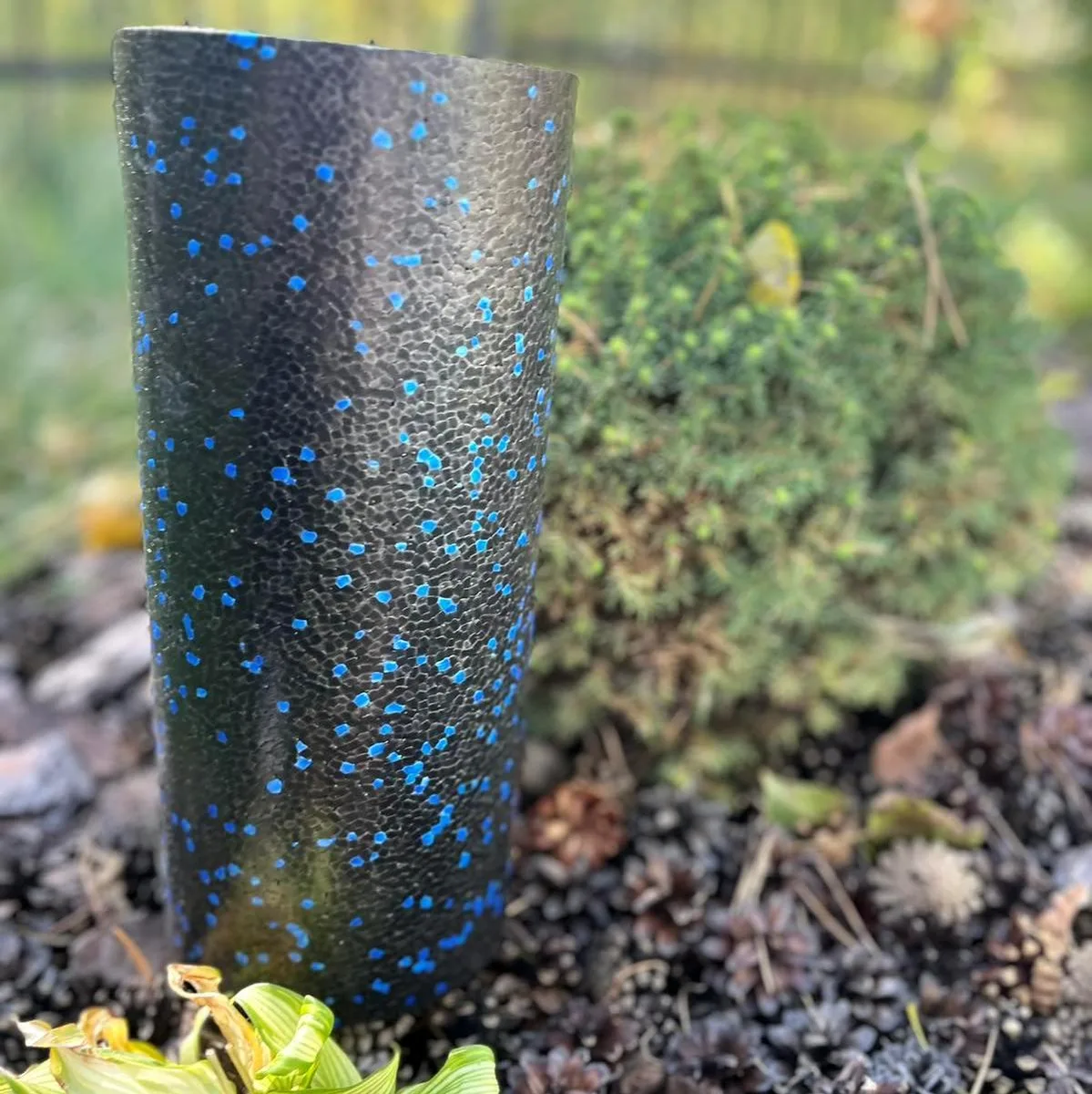 Масажний ролик Active Point EPP 33 см Синій