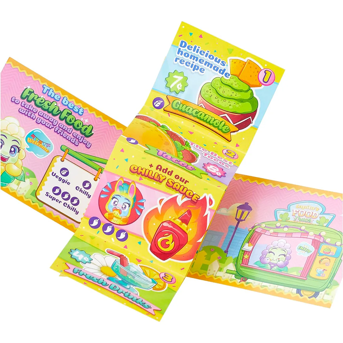 Ігровий набір Moji Pops Фургончик з їжею пластик 30х22,5х6,5 см