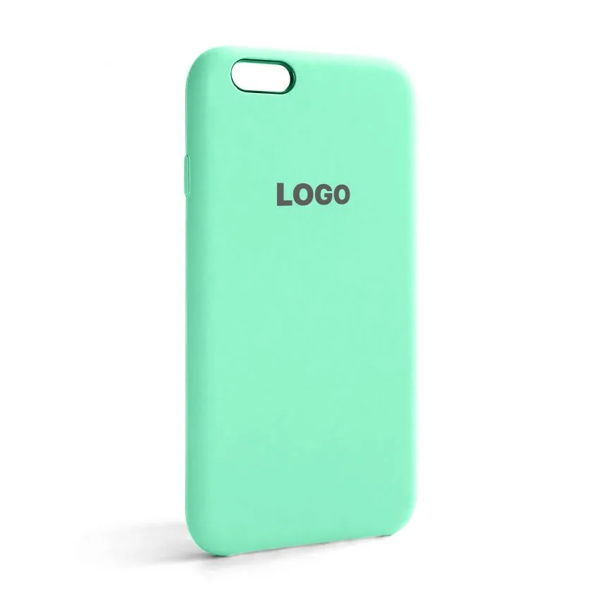 Чохол Silicone для Apple iPhone 6 6s силіконовий бірюзовий
