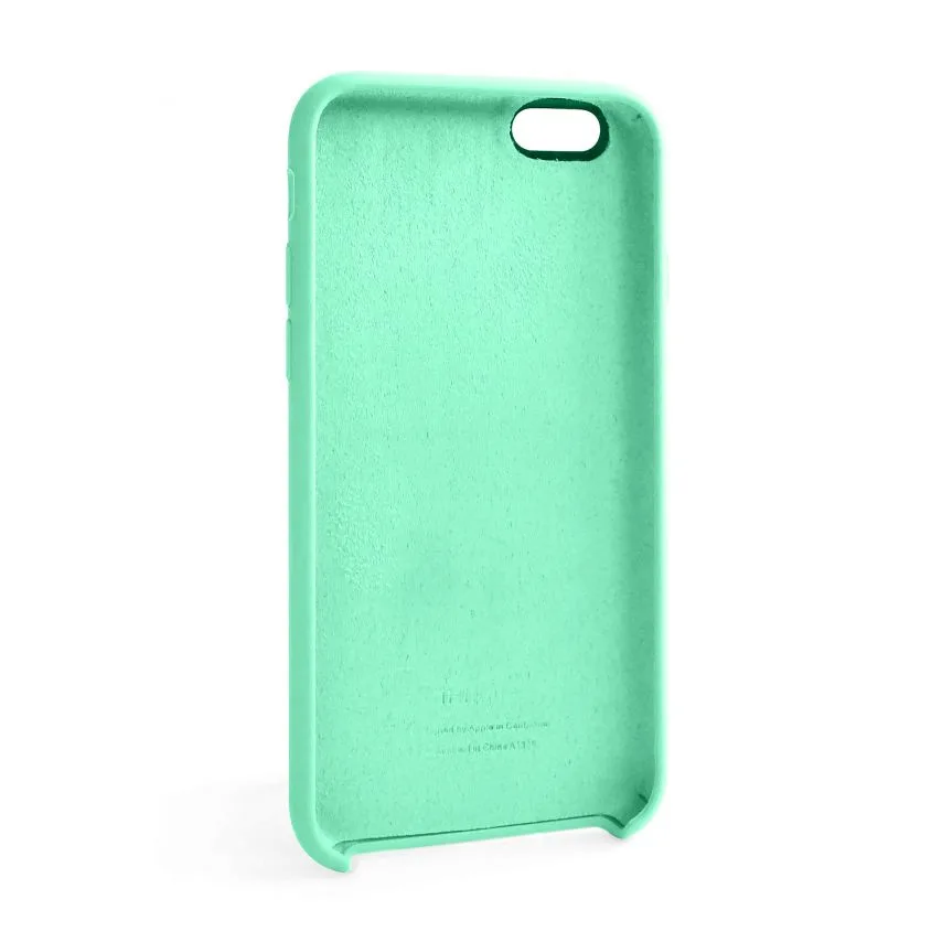 Чохол Silicone для Apple iPhone 6 6s силіконовий бірюзовий