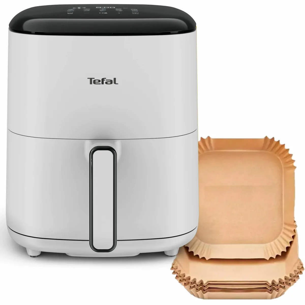 Мультипіч Tefal пластик 5л біла 1500Вт сенсорне керування 10 програм