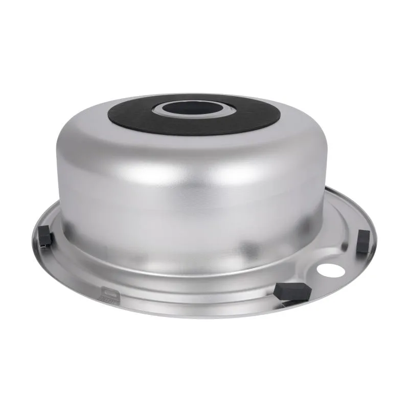 Кухонная мойка Brinex 510-D круглая 390х390х180 мм нержавеющая сталь