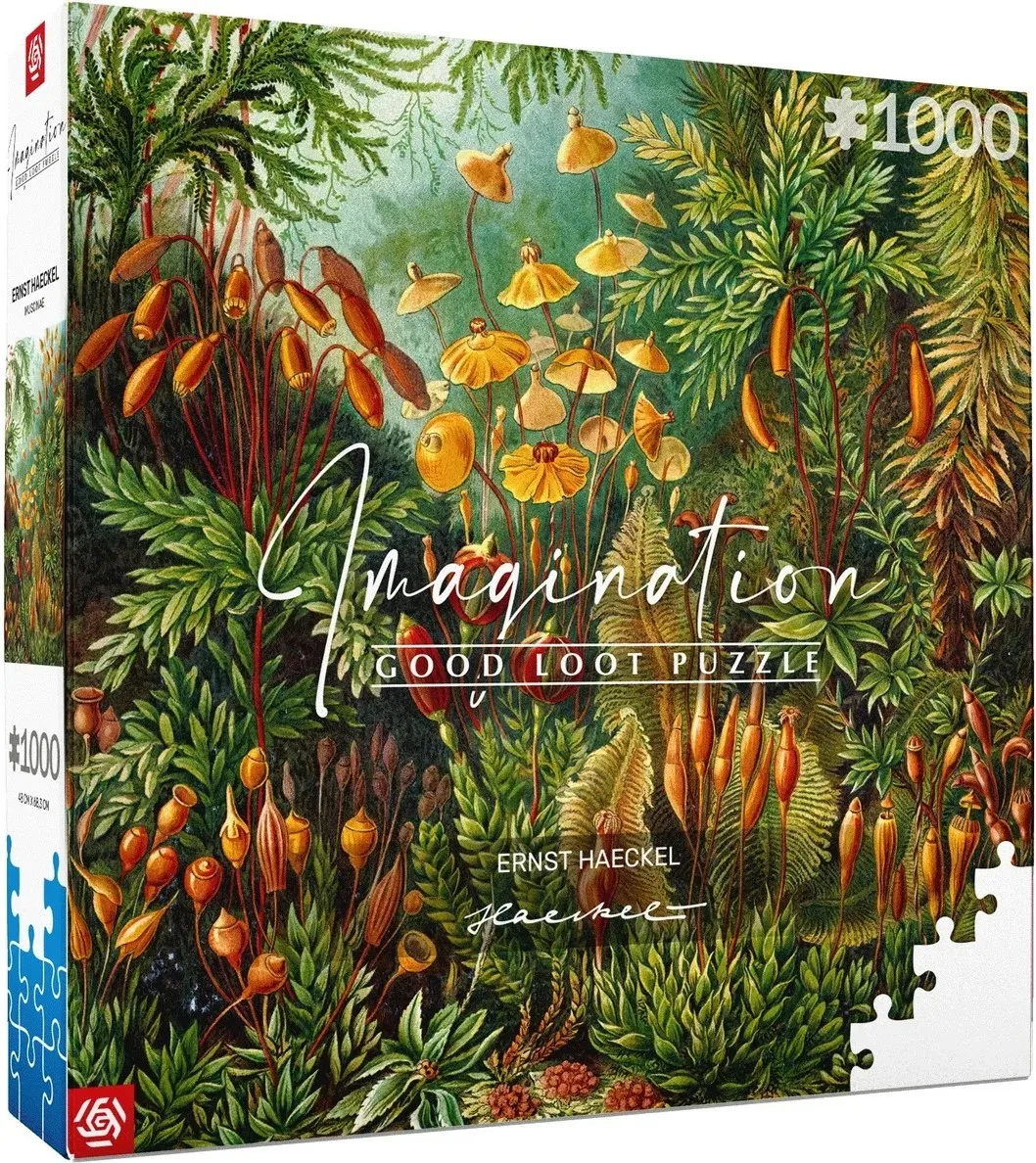 Пазл GoodLoot Imagination: Ernst Haeckel Muscinae 1000 ел.