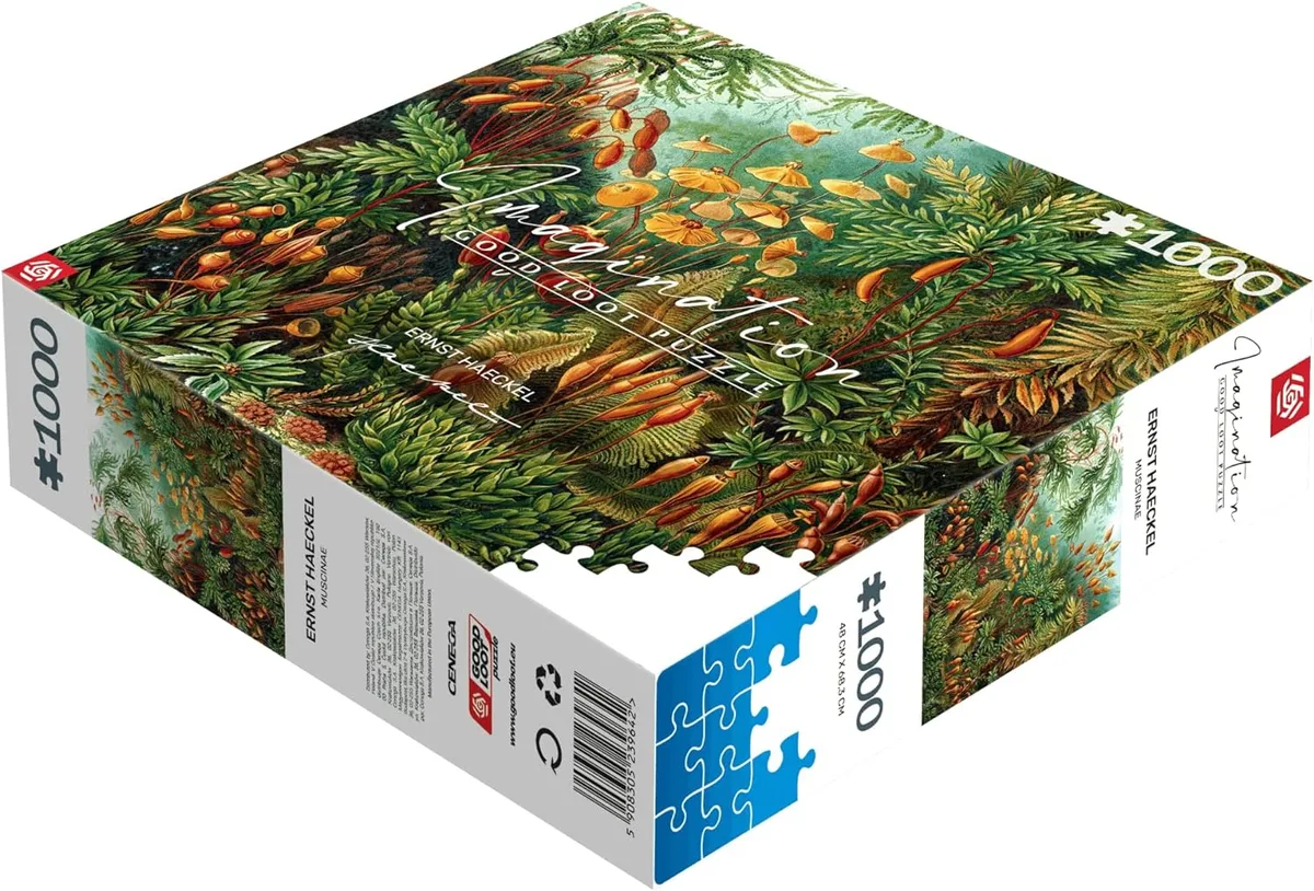 Пазл GoodLoot Imagination: Ernst Haeckel Muscinae 1000 ел.