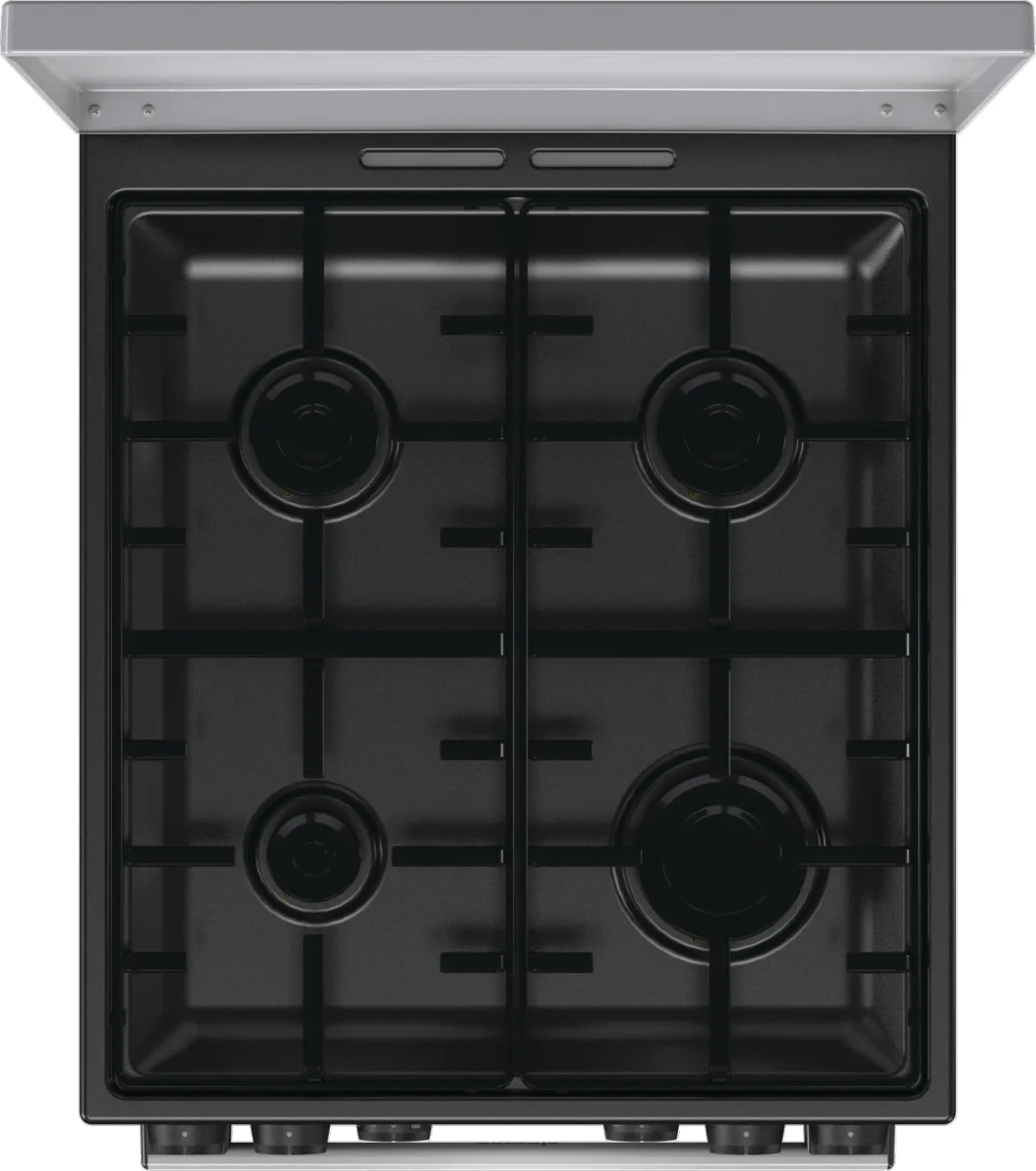 Плита Gorenje комбінована 70л 50x60см з дисплеєм для приготування їжі духовка варильна поверхня