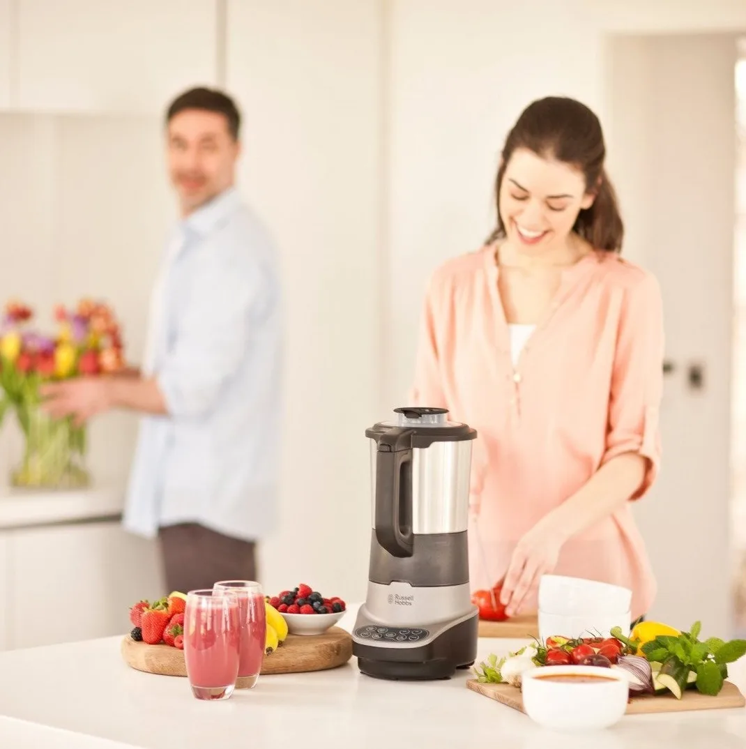 Блендер суповарка Russell Hobbs нержавіюча сталь 1,75 л чорна