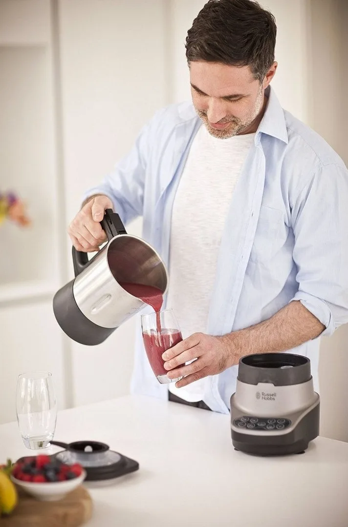 Блендер суповарка Russell Hobbs нержавіюча сталь 1,75 л чорна