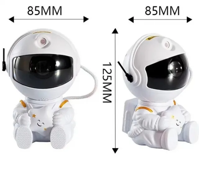 Лазерний нічник-проектор USB 15х15х20 см Пластик Багатоколірний