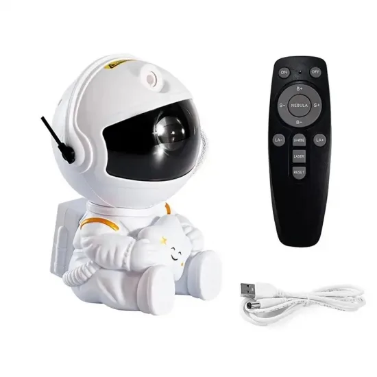 Лазерний нічник-проектор USB 15х15х20 см Пластик Багатоколірний