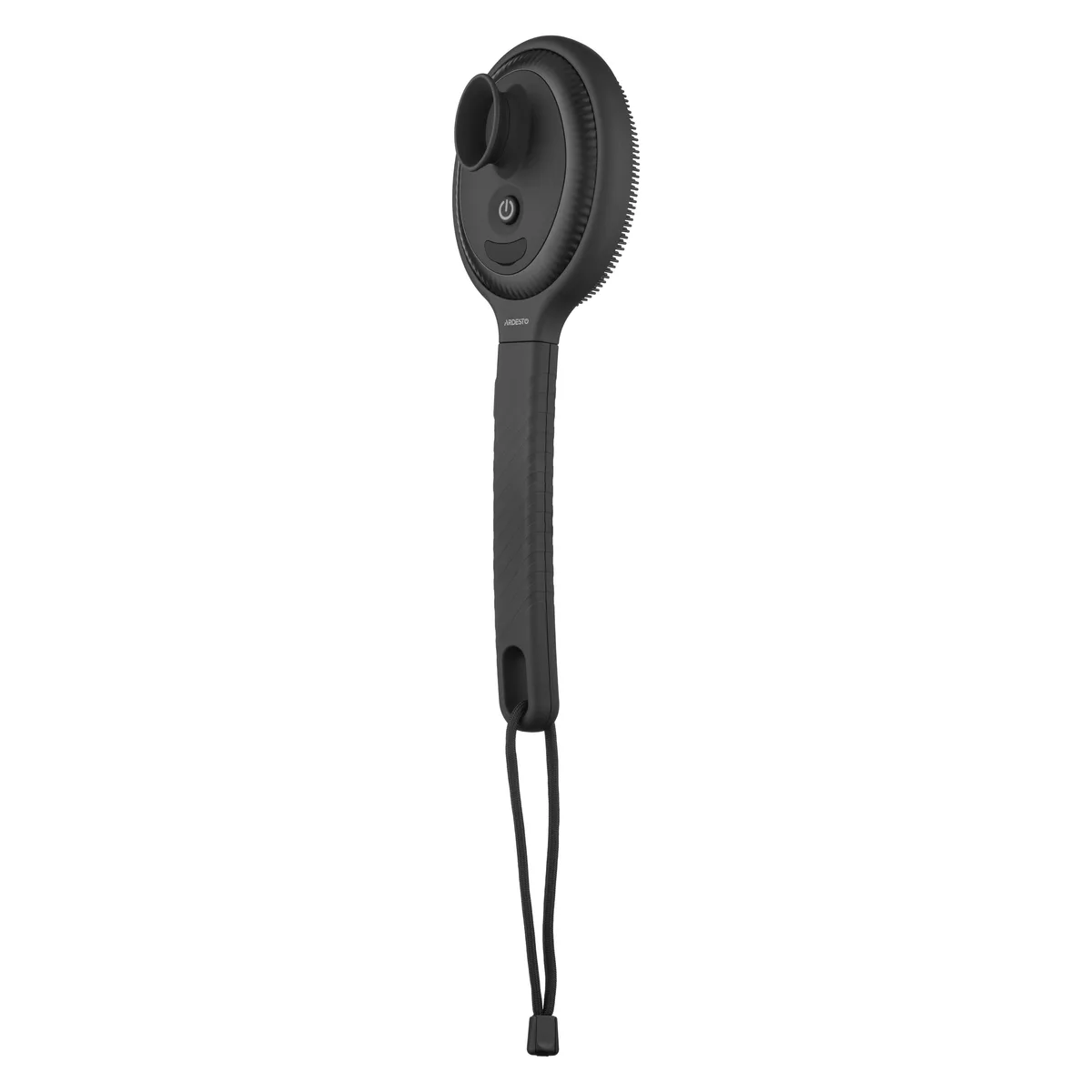 Електричний масажер-щітка ARDESTO для обличчя та тіла, з акумулятором, USB-C на USB-A, 4 режими, чорного кольору.