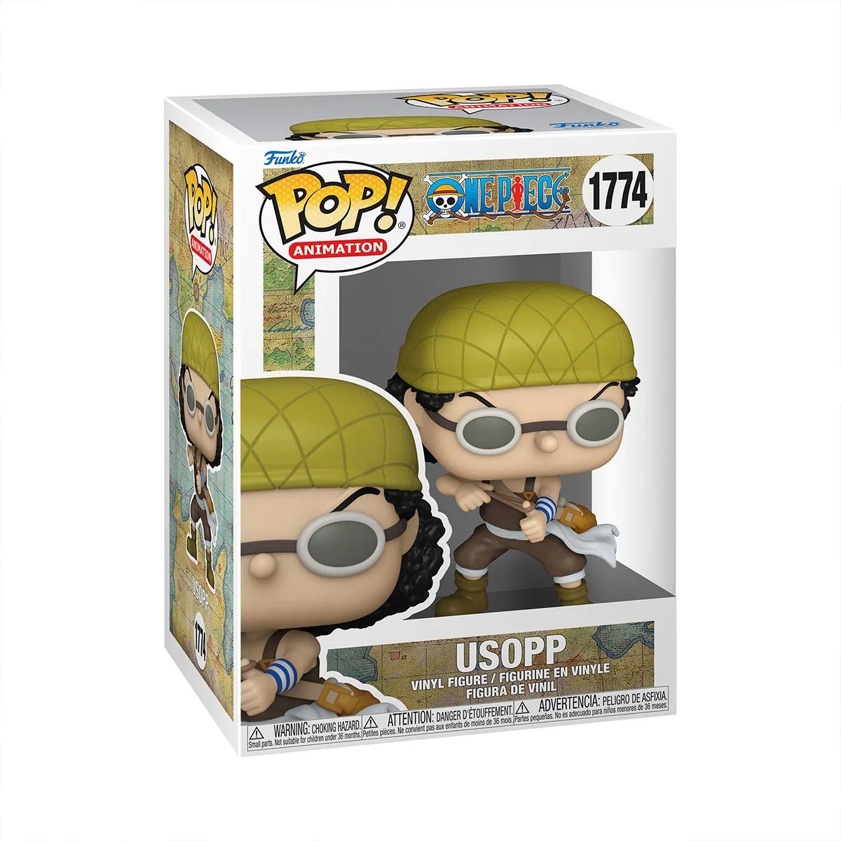 Ігрова фігурка Funko POP! Вінілова 6х5,5х11,4 см Усопп