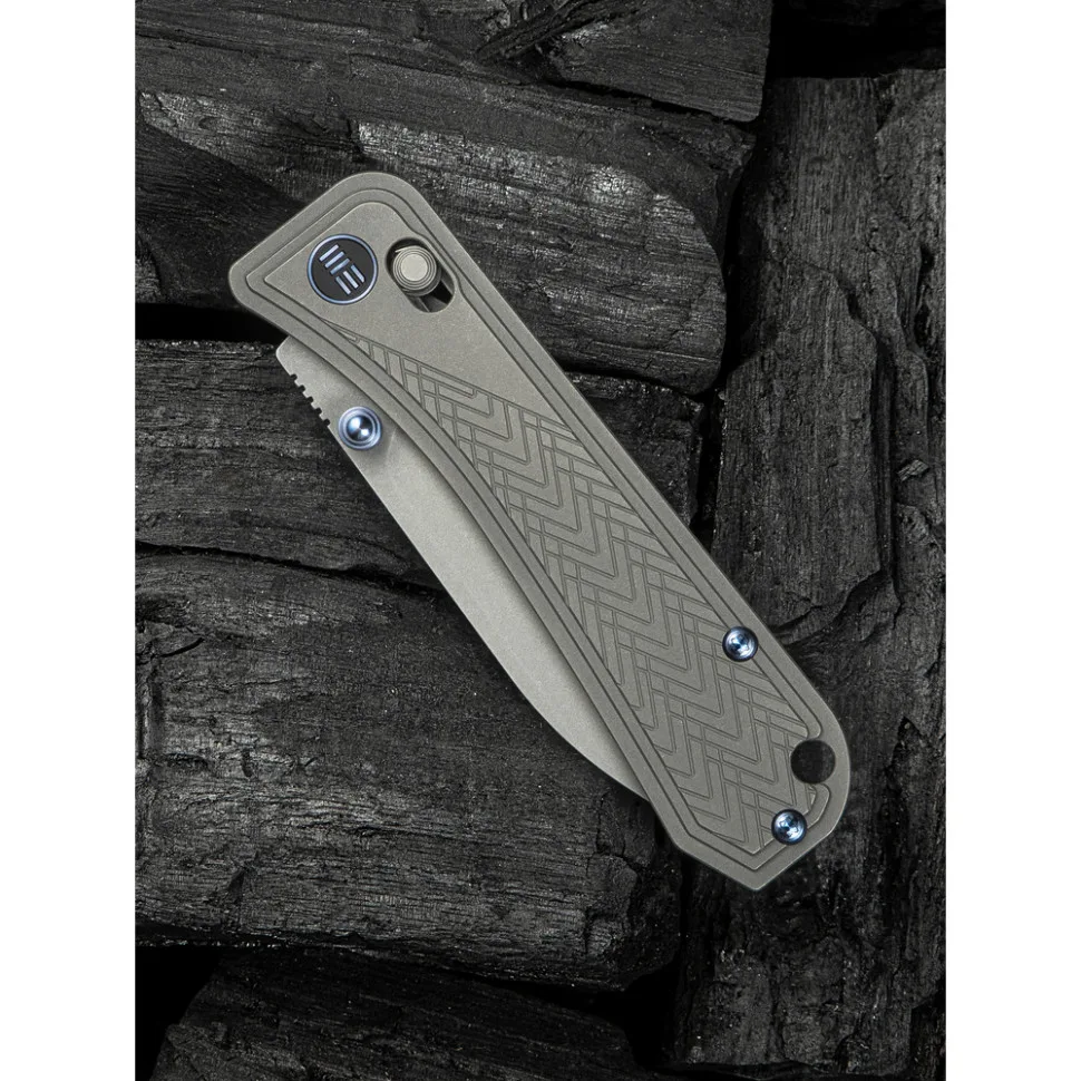 Ніж складаний Weknife титановий 93,2 мм сірий CPM-S45VN