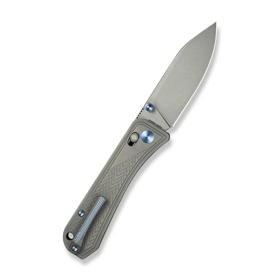 Ніж складаний Weknife титановий 93,2 мм сірий CPM-S45VN