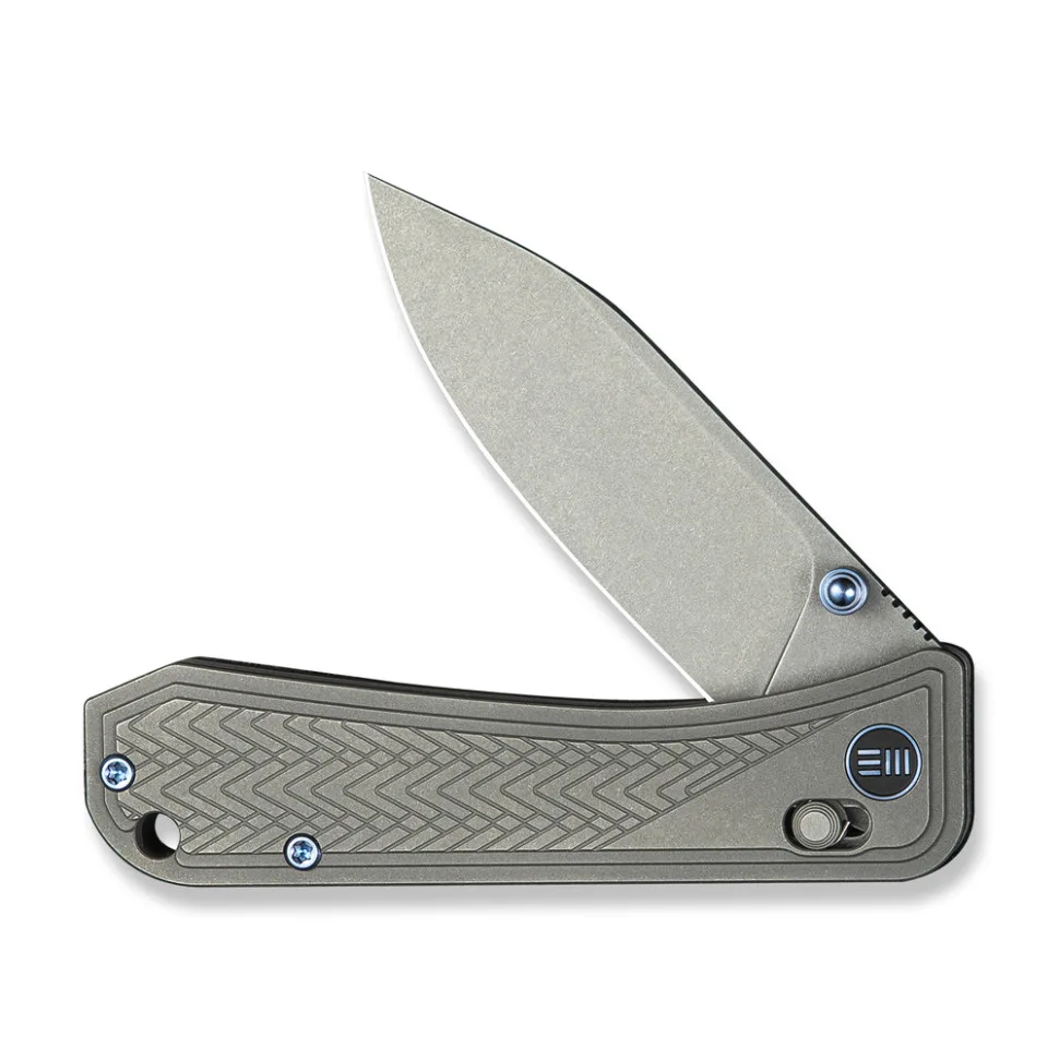 Ніж складаний Weknife титановий 93,2 мм сірий CPM-S45VN