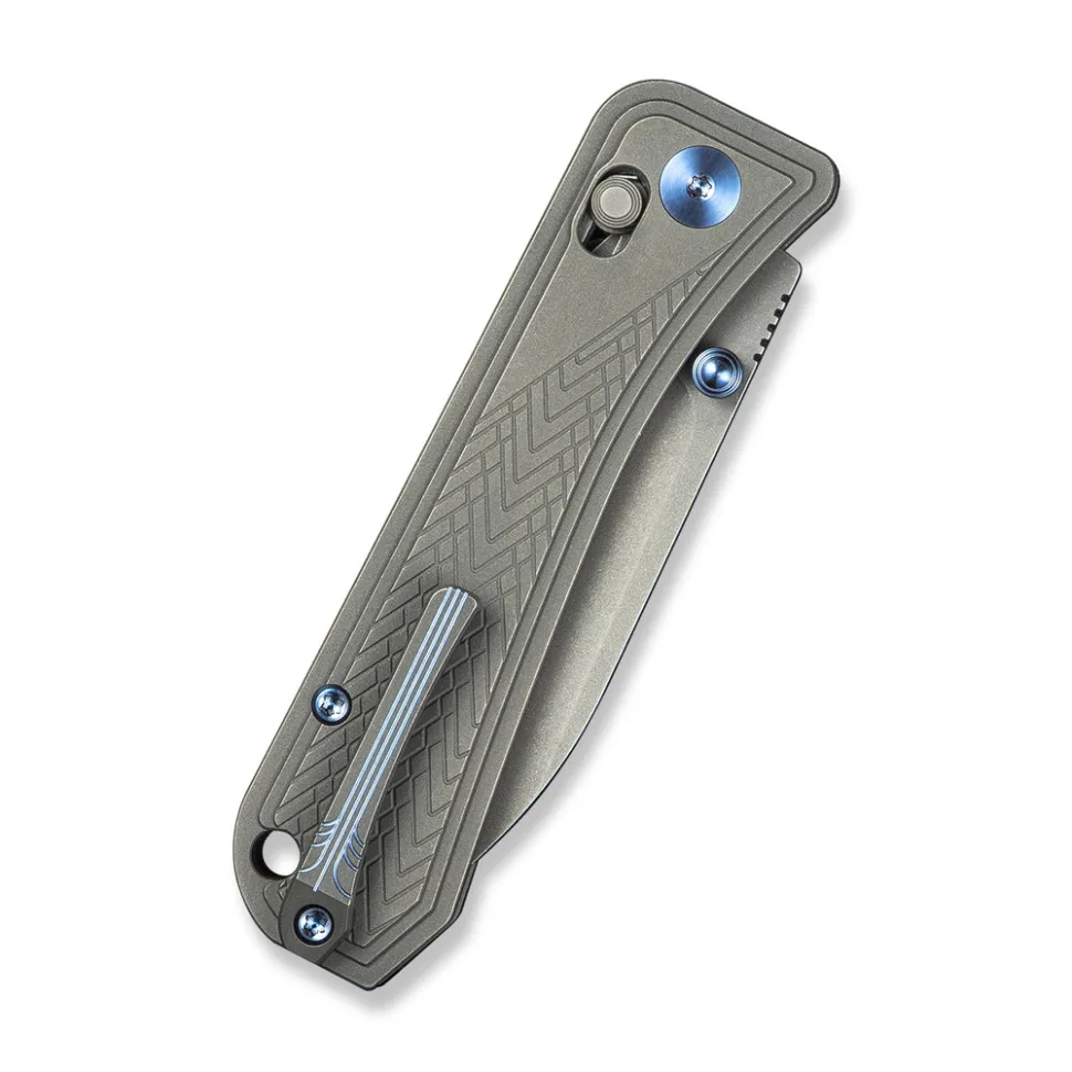 Ніж складаний Weknife титановий 93,2 мм сірий CPM-S45VN