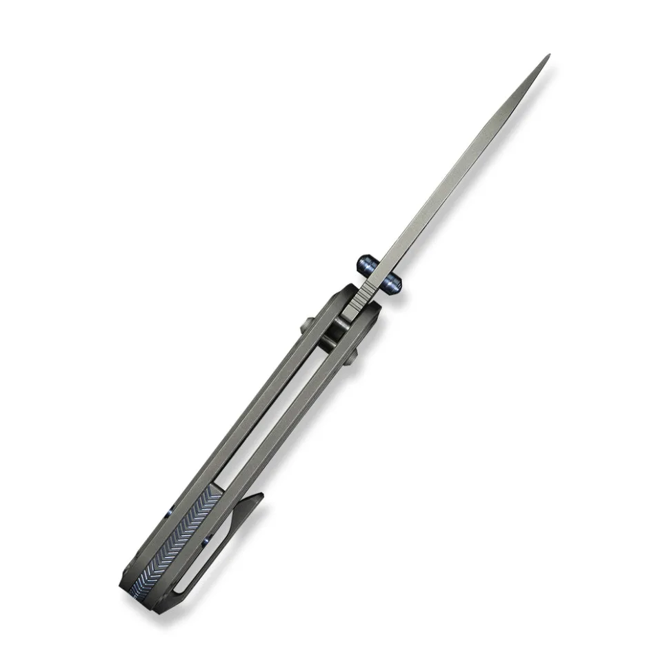 Ніж складаний Weknife титановий 93,2 мм сірий CPM-S45VN