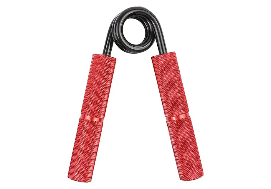 Кистьовий еспандер EasyFit алюміній 136 кг червоний 13,5х10,5 см