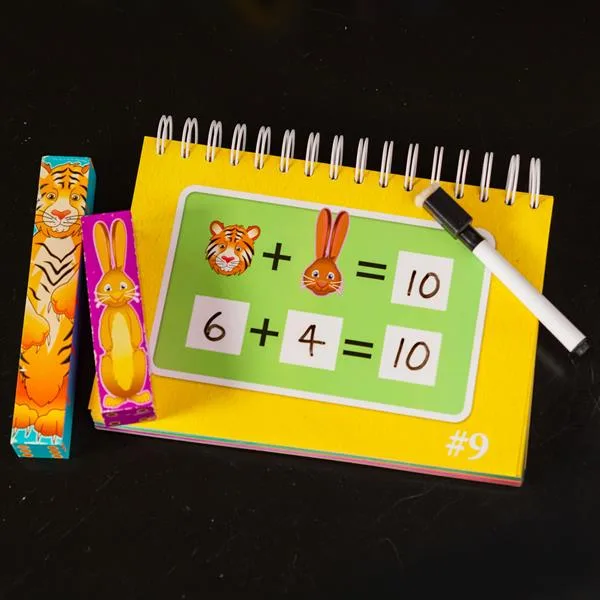 Набор для счёта Fat Brain Toys деревянные блоки 12 шт разноцветные