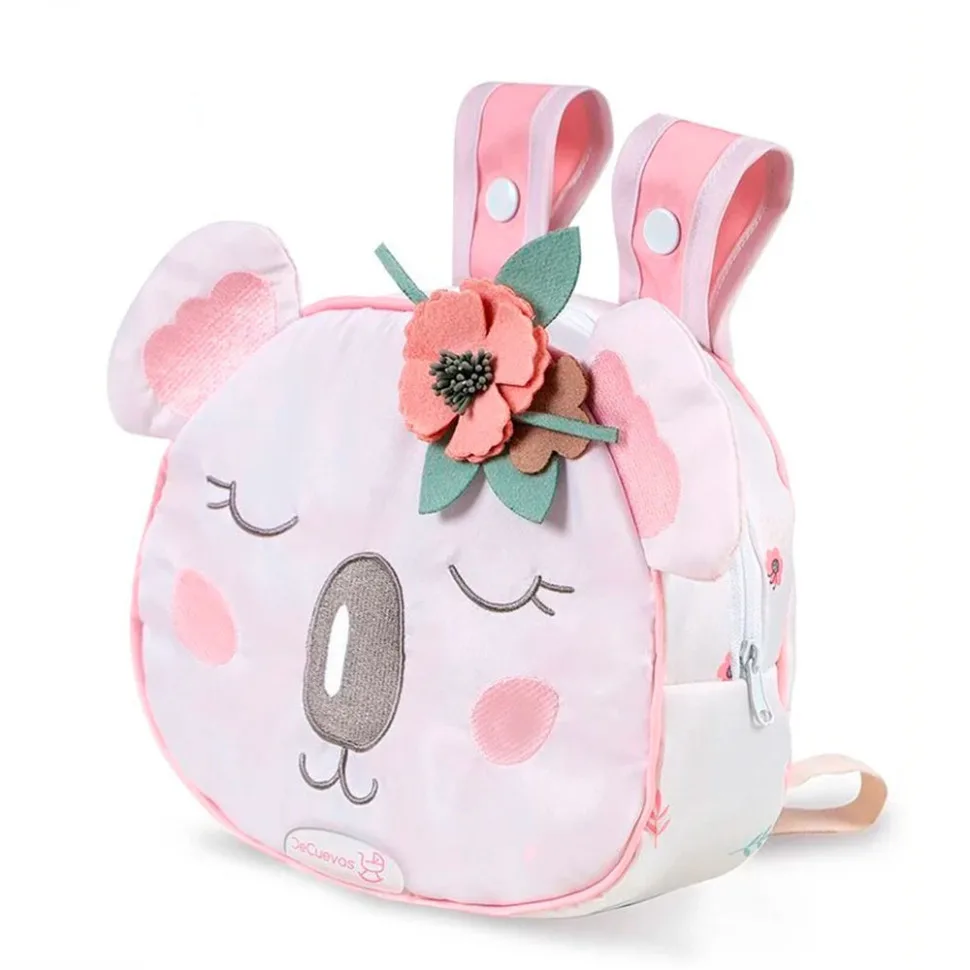Дитячий рюкзак Bambi тканина 22х20х3 см рожевий