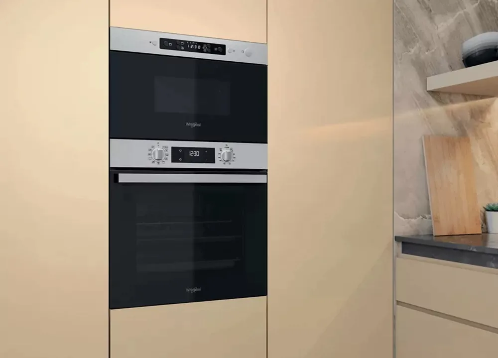Мікрохвильова піч Whirlpool з грилем 22 л Нержавіюча сталь 59,5х38,2х32 см
