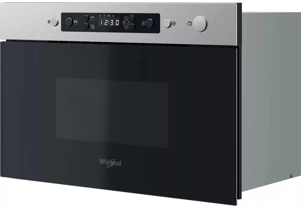 Мікрохвильова піч Whirlpool з грилем 22 л Нержавіюча сталь 59,5х38,2х32 см
