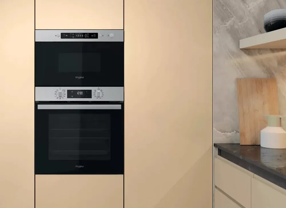 Мікрохвильова піч Whirlpool з грилем 22 л Нержавіюча сталь 59,5х38,2х32 см