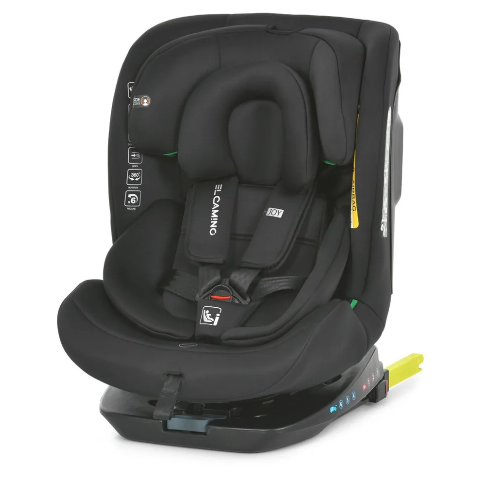 Дитяче автокрісло i-JOY ME 1205 0-36 кг комбіноване поліестер чорне 62х46х48 см