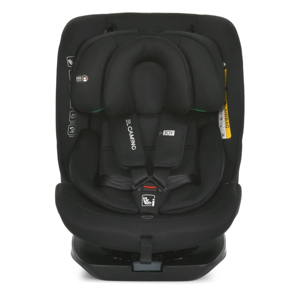 Дитяче автокрісло i-JOY ME 1205 0-36 кг комбіноване поліестер чорне 62х46х48 см