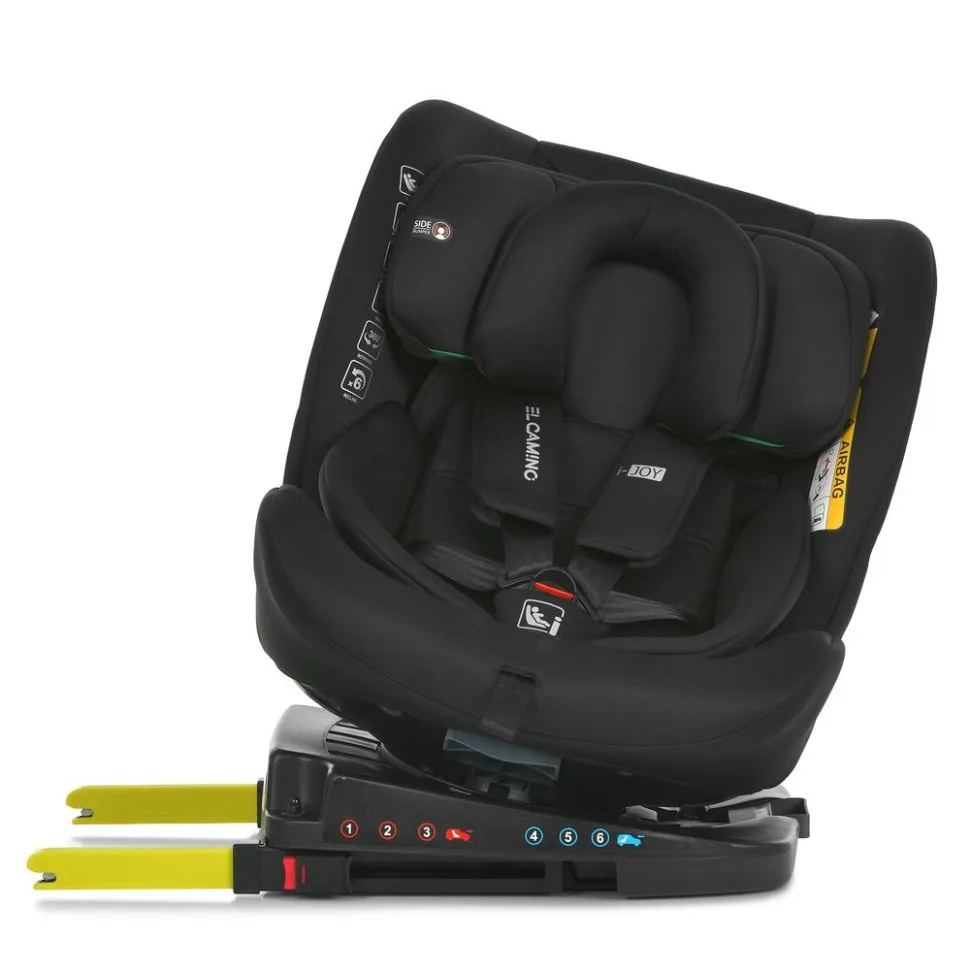 Дитяче автокрісло i-JOY ME 1205 0-36 кг комбіноване поліестер чорне 62х46х48 см