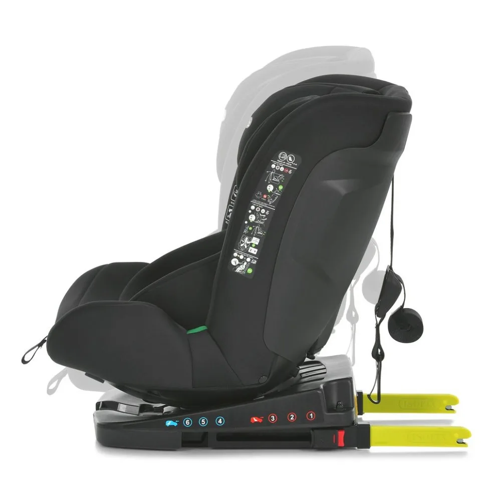 Дитяче автокрісло i-JOY ME 1205 0-36 кг комбіноване поліестер чорне 62х46х48 см