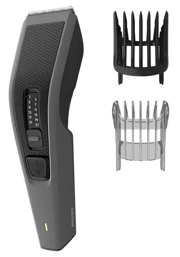 Машинка для стрижки Philips Метал 0,5-23 мм Сіра