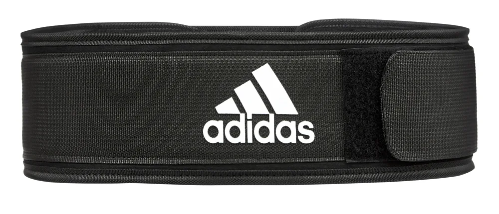 Пояс для важкої атлетики Adidas поліестер XL чорний