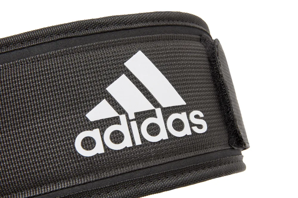 Пояс для важкої атлетики Adidas поліестер XL чорний