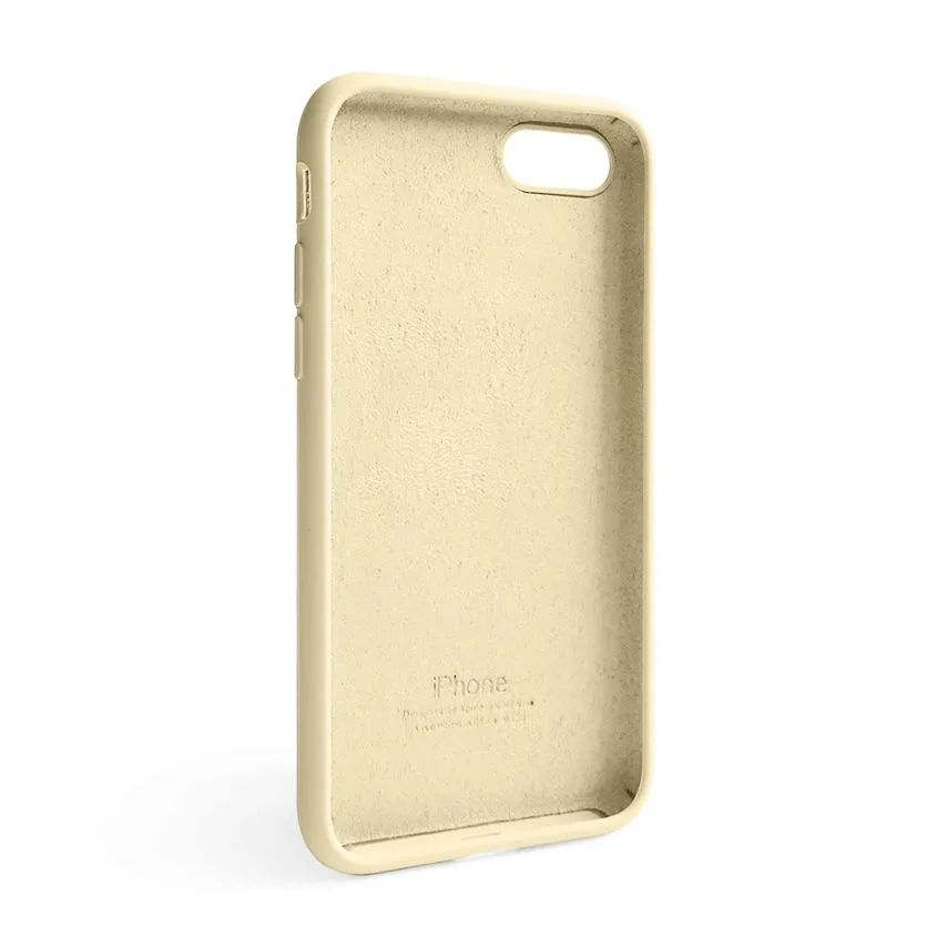 Чохол Silicone Case для Apple iPhone 7 силіконовий  молочний