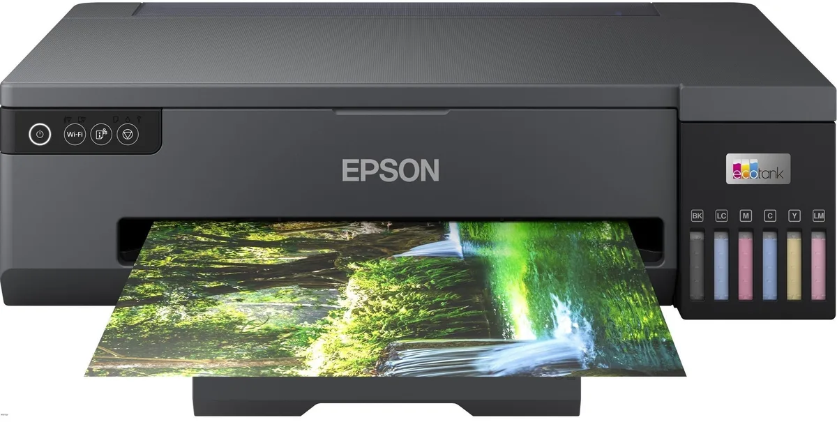 Принтер струменевий Epson A3 кольоровий EcoTank 6 чорнил 22 стхв USB Wi-Fi