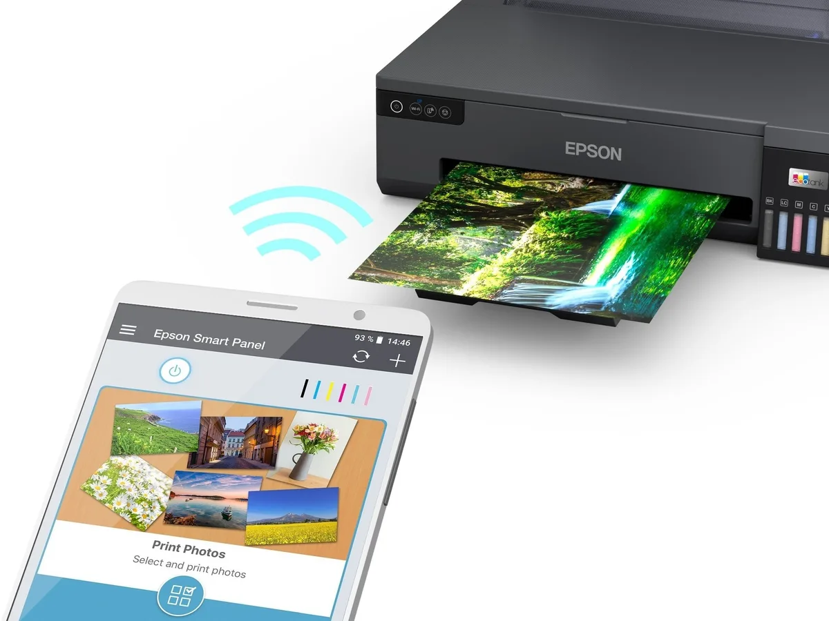 Принтер струйный Epson A3 цветной EcoTank 6 чернил 22 стхв USB Wi-Fi