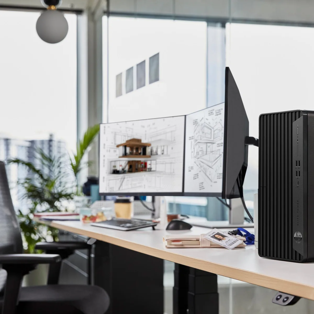 Комп'ютер персональний HP Elite 800-G9 TWR, Intel i7-14700, 32GB, F1TB, NVD 5060-8, кл+м, 3р, Win11P