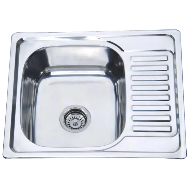 Мийка Zerix Нержавіюча сталь 580х480х180 мм Decor