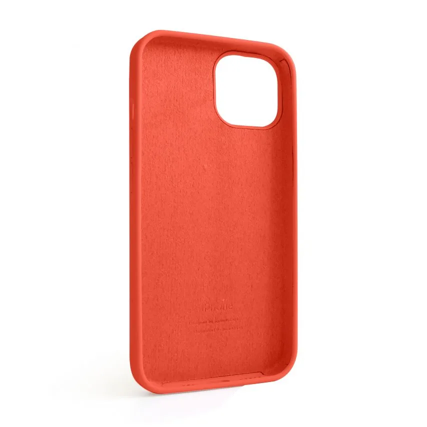 Чохол силіконовий для Apple iPhone 14 15 помаранчевий