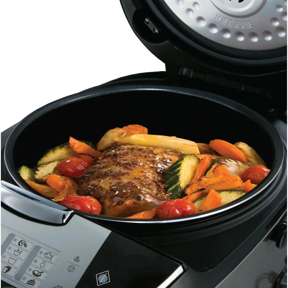 Мультиварка Russell Hobbs 5 л Нержавіюча сталь Чорна 11 програм