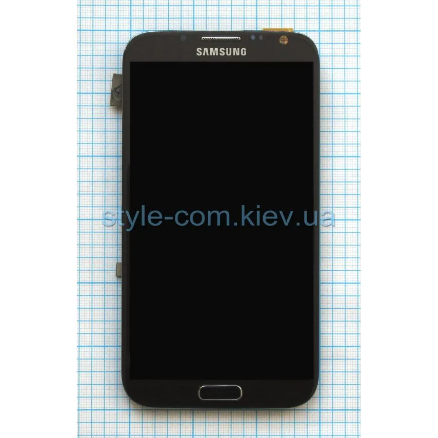 Дисплей Samsung TFT 5,5 дюймів сірий з сенсорним екраном і рамкою